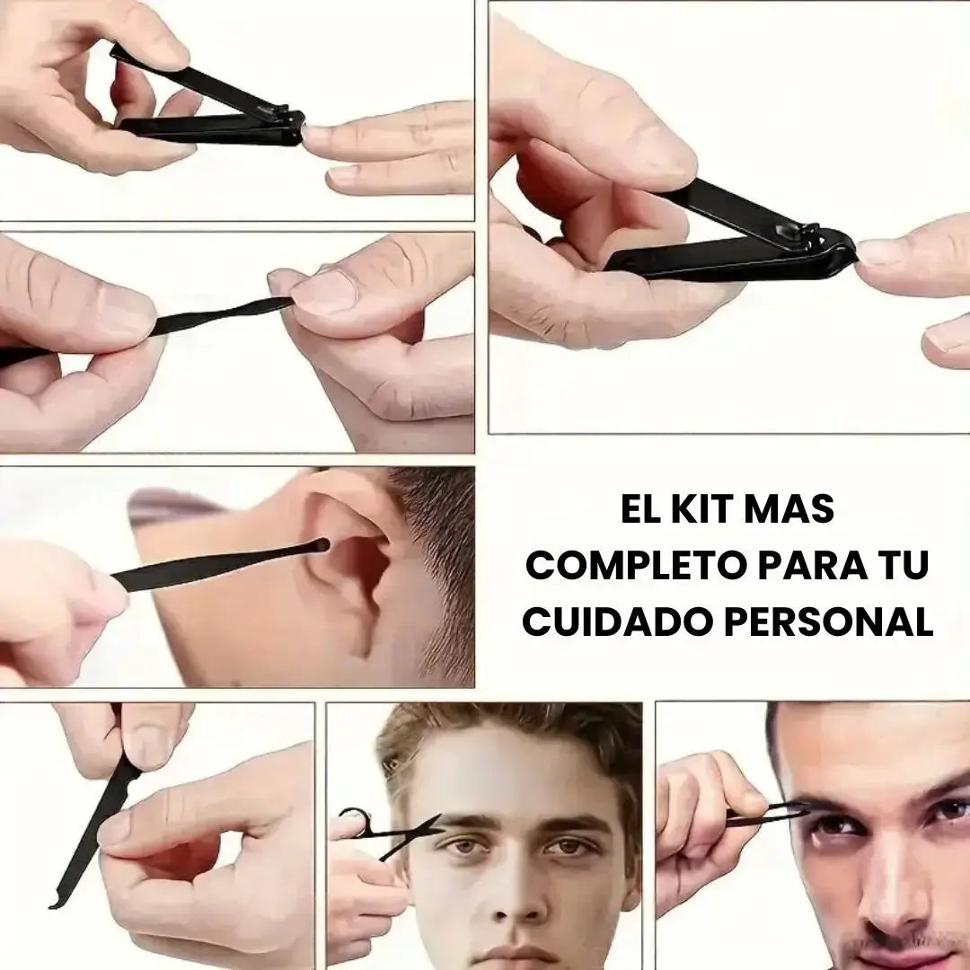 KIT MANICURE CON ESTUCHE DE LUJO✅