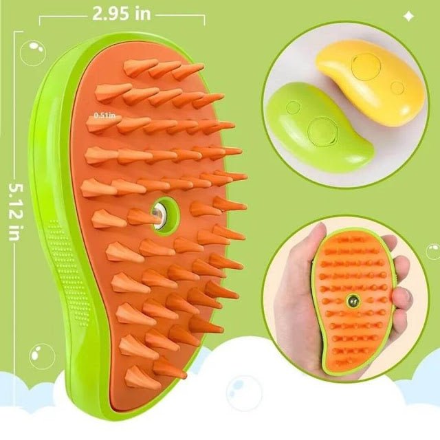Cepillo de Vapor 3 en 1 para Mascotas - Economix