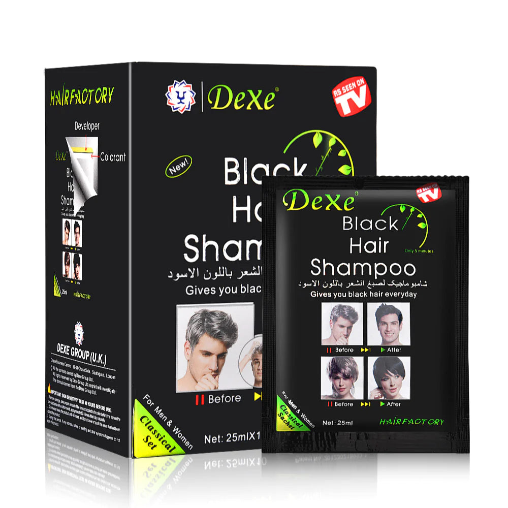 SHAMPOO CUBRE CANAS DEXE NEGRO
