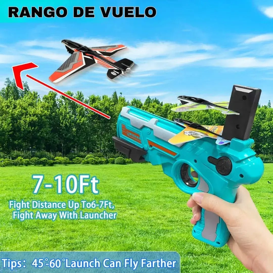 JUGUETE LANZADOR DE AVIONES 🛩 - Economix