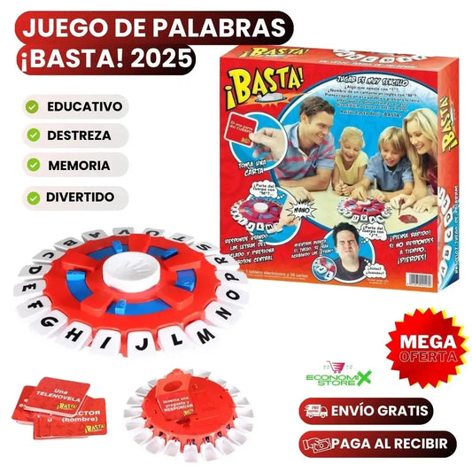 ¡BASTA¡ JUEGO DE PALABRAS, DESARROLLA DESTREZA, MEMORIA Y VOCABULARIO.✅