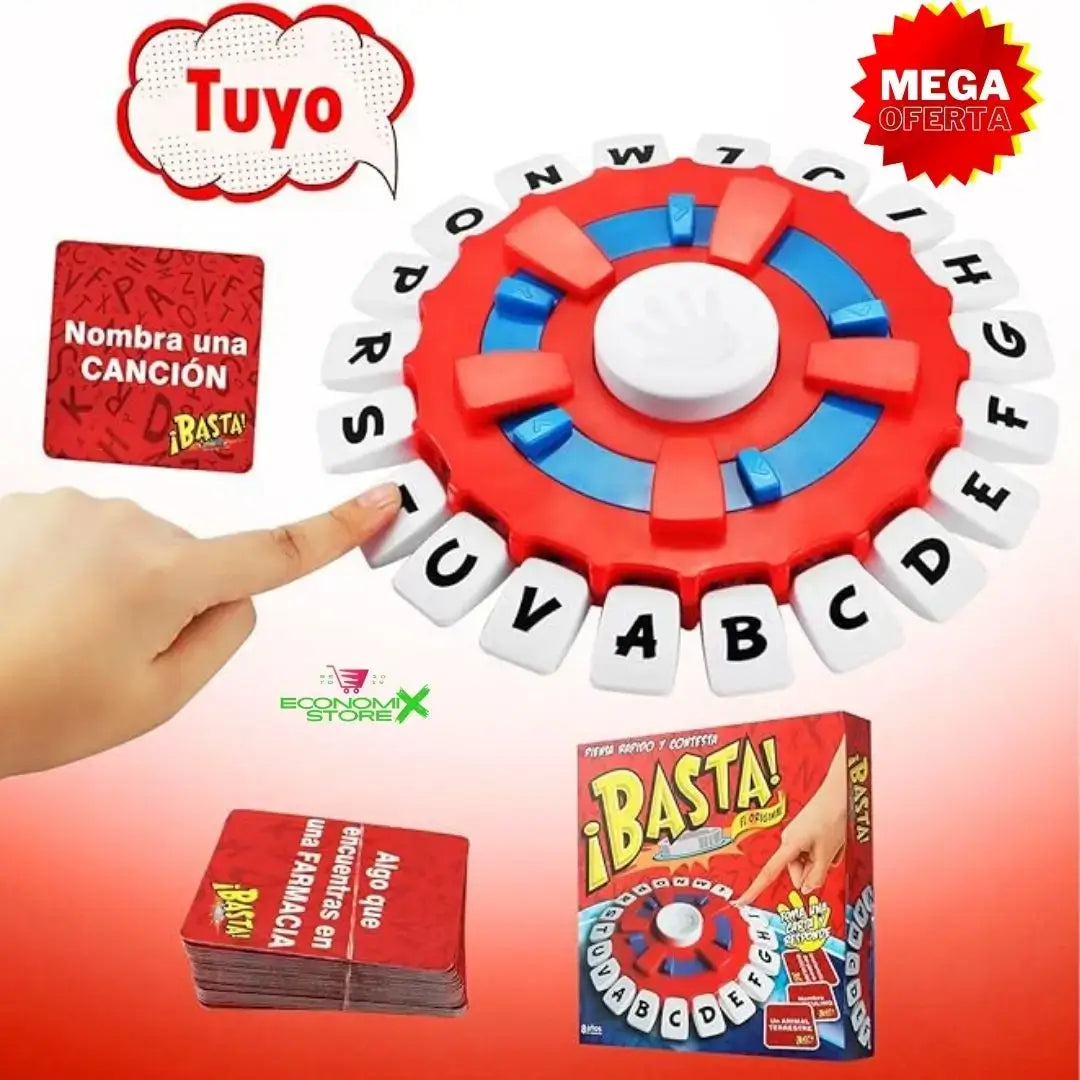 ¡BASTA¡ JUEGO DE PALABRAS, DESARROLLA DESTREZA, MEMORIA Y VOCABULARIO.✅